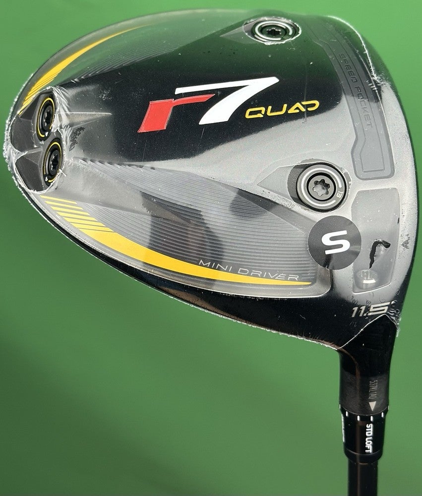 TaylorMade r7 Quad Mini Driver 11.5* Graphite Fujikura Speeder 6S