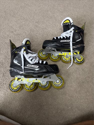 Bauer Inline Hockey Roller Skates Vapor X3.5 Mens Size 5.5R~ IN GREAT SHAPE!