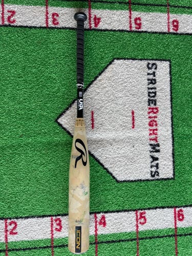 Rawlings Icon Composite USABat Certified Bat (-8) 22 oz 30" (Used)