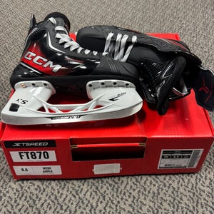 CCM JetSpeed FT870 Hockey Skates 6.5 (New) Wide