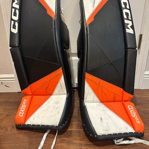 CUSTOM 31" CCM Axis 2.9 Goalie Leg Pads Pro Stock (Used)