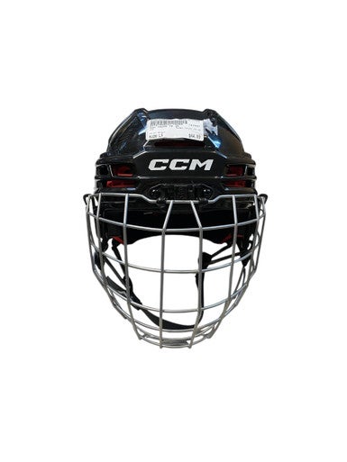 Used CCM TACKS 70 JR Helmet Cage Combo Black LG 11706-S000365885