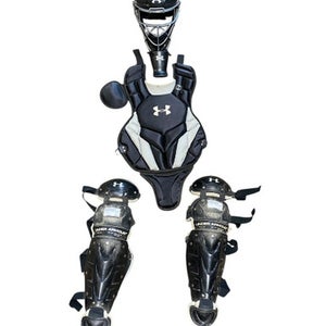Used Under Armour BLACK CATCHER SET Catchers Equipment Other 11706-S000365867