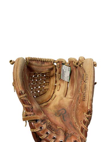 Used Rawlings RBG36 PRO BB/SB Glove RH Throw Brown 12" 11706-S000365848