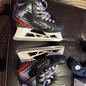 Bauer Vapor X2.9 Hockey Goalie Skates Regular Width Size 4.5 (Used)