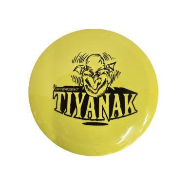 Used TIYANAK Disc Golf Driver Yellow 11406-S000105659