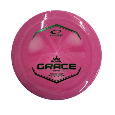 Used Latitude 64 ROYAL GRACE Disc Golf Driver Pink 11406-S000105767