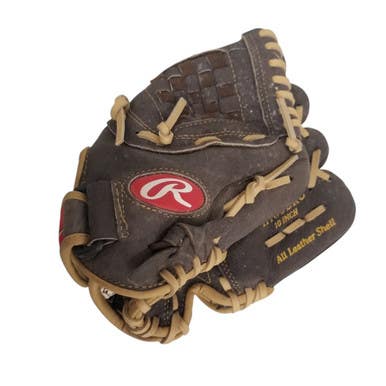 Used Rawlings HIGHLIGHT BB/SB Glove T-ball Brown 10" 11406-S000107349