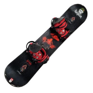 Used Option SANSALONE MINI PRO Boys Board/Binding Black 120 cm 11406-S000106939