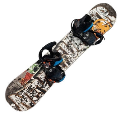 Used EVO 4.0 Boys Board/Binding White 125 cm 11406-S000106938