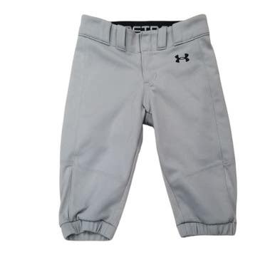 Used Under Armour BASEBALL PANT GRAY YXS BB/SB Pant Boys Grey XS 11406-S000106947