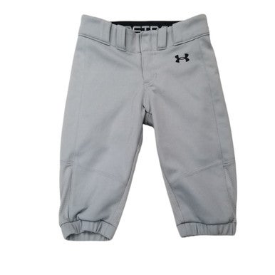 Used Under Armour BASEBALL PANT GRAY YXS BB/SB Pant Boys Grey XS 11406-S000106947
