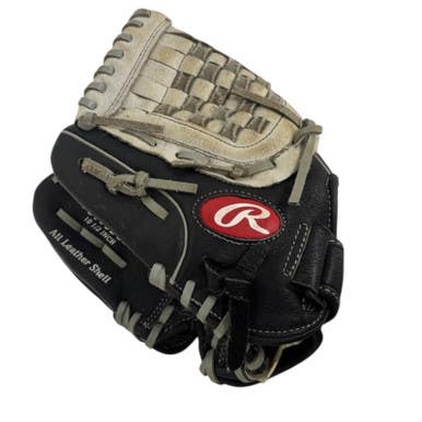 Used Rawlings SURE CATCH BB/SB Glove LH Throw Black 10 1/2" 11406-S000106976