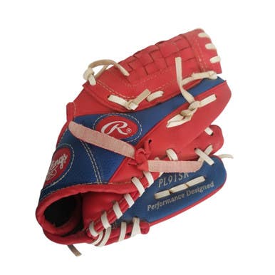 Used Rawlings PLAYERS SERIES BB/SB Glove T-ball Red 9" 11406-S000105854