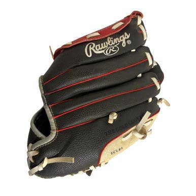 Used Rawlings PLAYERS SERIES BB/SB Glove T-ball Black 10" 11406-S000106022