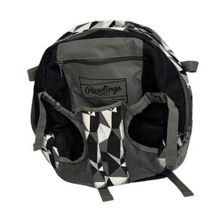 Used Rawlings BACKPACK BB/SB Player Backpack Black 11406-S000106142