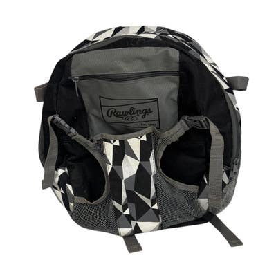 Used Rawlings BACKPACK BB/SB Player Backpack Black 11406-S000106142