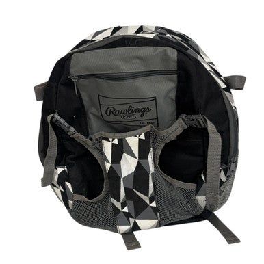 Used Rawlings BACKPACK BB/SB Player Backpack Black 11406-S000106142