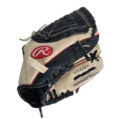 Used Rawlings WPL95WN BB/SB Glove RH Throw White 9 1/2" 11406-S000106102