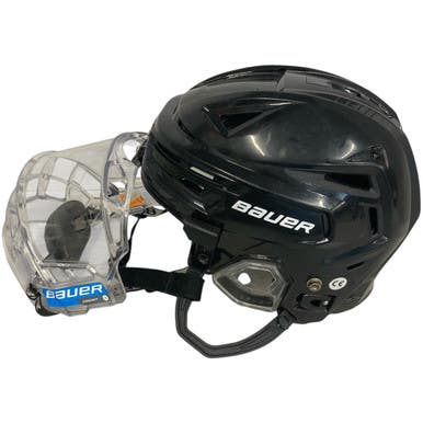 Used Bauer REAKT 150 Helmet Full Visor Combo Black SM 11406-S000106221
