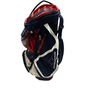 Used Sun Mtn CART BAG Mens Cart Bag Navy Blue 11406-S000106321