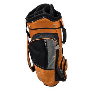 Used Taylormade CART BAG ORG/BLK Mens Cart Bag Orange 11406-S000107006