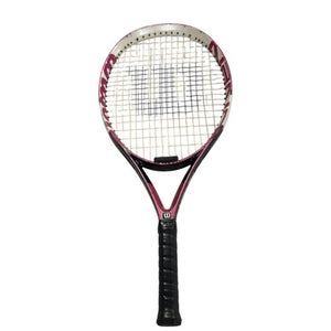 Used Wilson NANO CARBON Womens Tennis Racquet Black 4 1/4" 11406-S000107052