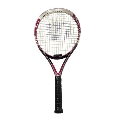 Used Wilson NANO CARBON Womens Tennis Racquet Black 4 1/4" 11406-S000107052