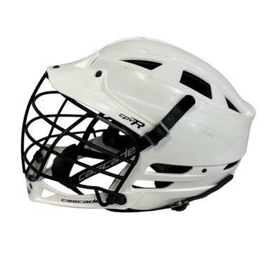 Used Cascade CPV-R Lacrosse Helmet White M/L 11406-S000107139
