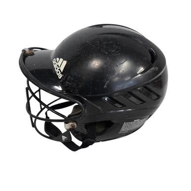 Used Adidas SB HELMET Batting Helmet w/Mask Black S/M 11406-S000106458