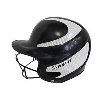 Used RIP-IT FP HELMET Batting Helmet w/Mask Black M/L 11406-S000106459