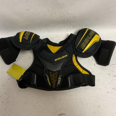 Used Bauer SUPREME TOTAL ONE MX3 Youth Shoulder Pads LG 11855-S000190809