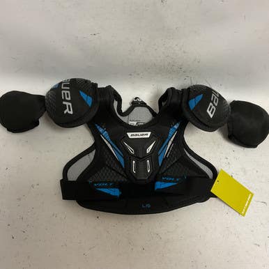 Used Bauer VOLT Youth Shoulder Pads LG 11855-S000190815