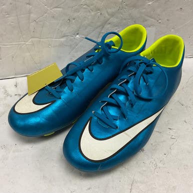 Used Nike 658576-400 Soccer Cleats Royal Blue Senior 9 11855-S000190848