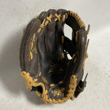 Used Rawlings H105IBR BB/SB Glove LH Throw Brown 10 1/2" 11855-S000190850