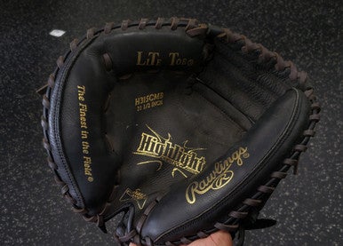 Used Rawlings H315CMB BB/SB Catchers LH Throw Black 31 1/2" 11849-S000032969