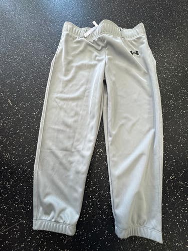 Used Under Armour BB/SB Pant Boys Grey LG 11849-S000032362