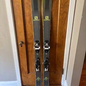 Salomon QST 92 161cm with Adjustable Salomon Warden Bindings