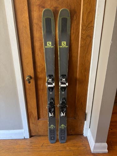 Salomon QST 92 161cm with Adjustable Salomon Warden Bindings