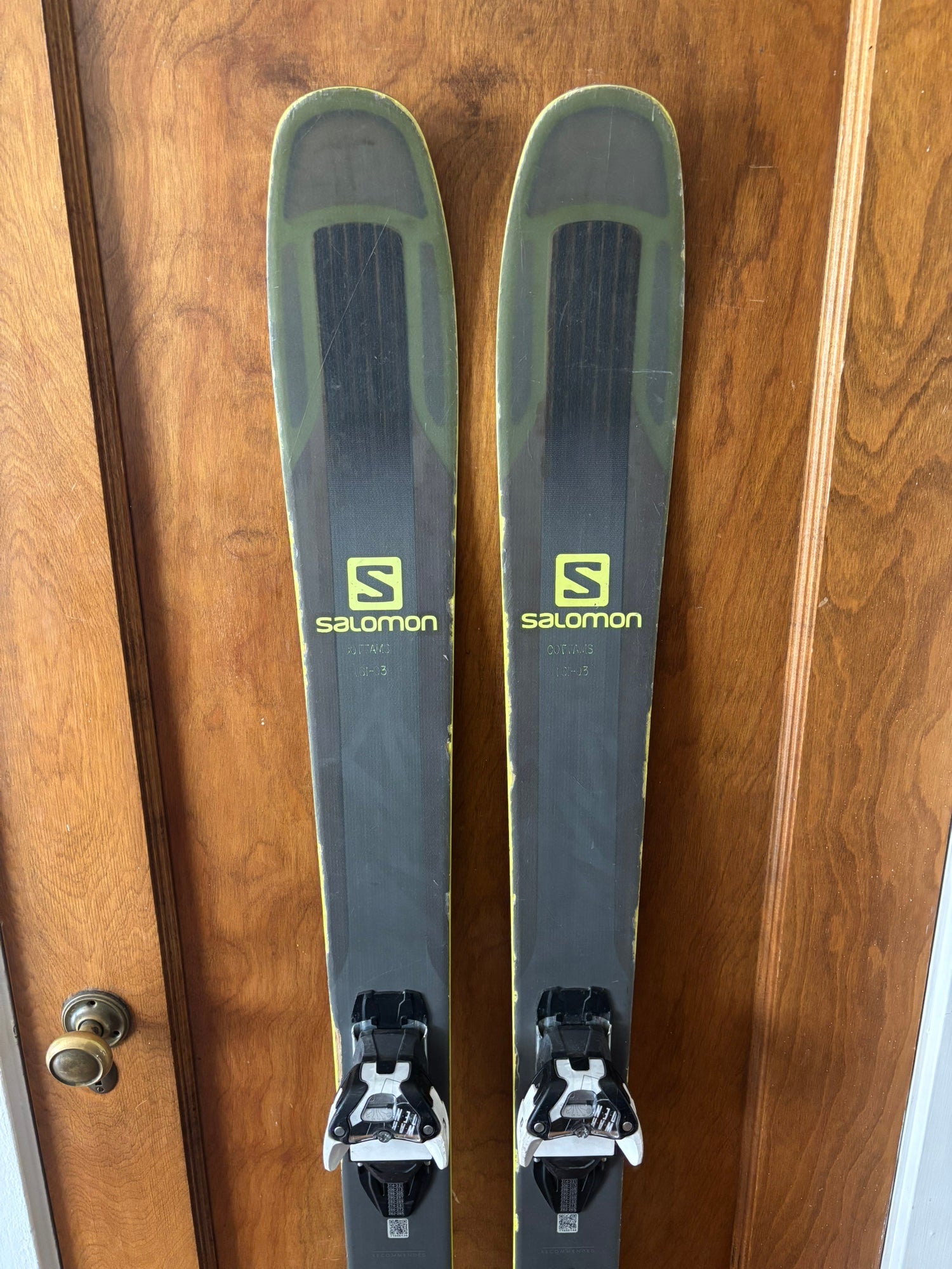 Salomon QST 92 161cm with Adjustable Salomon Warden Bindings