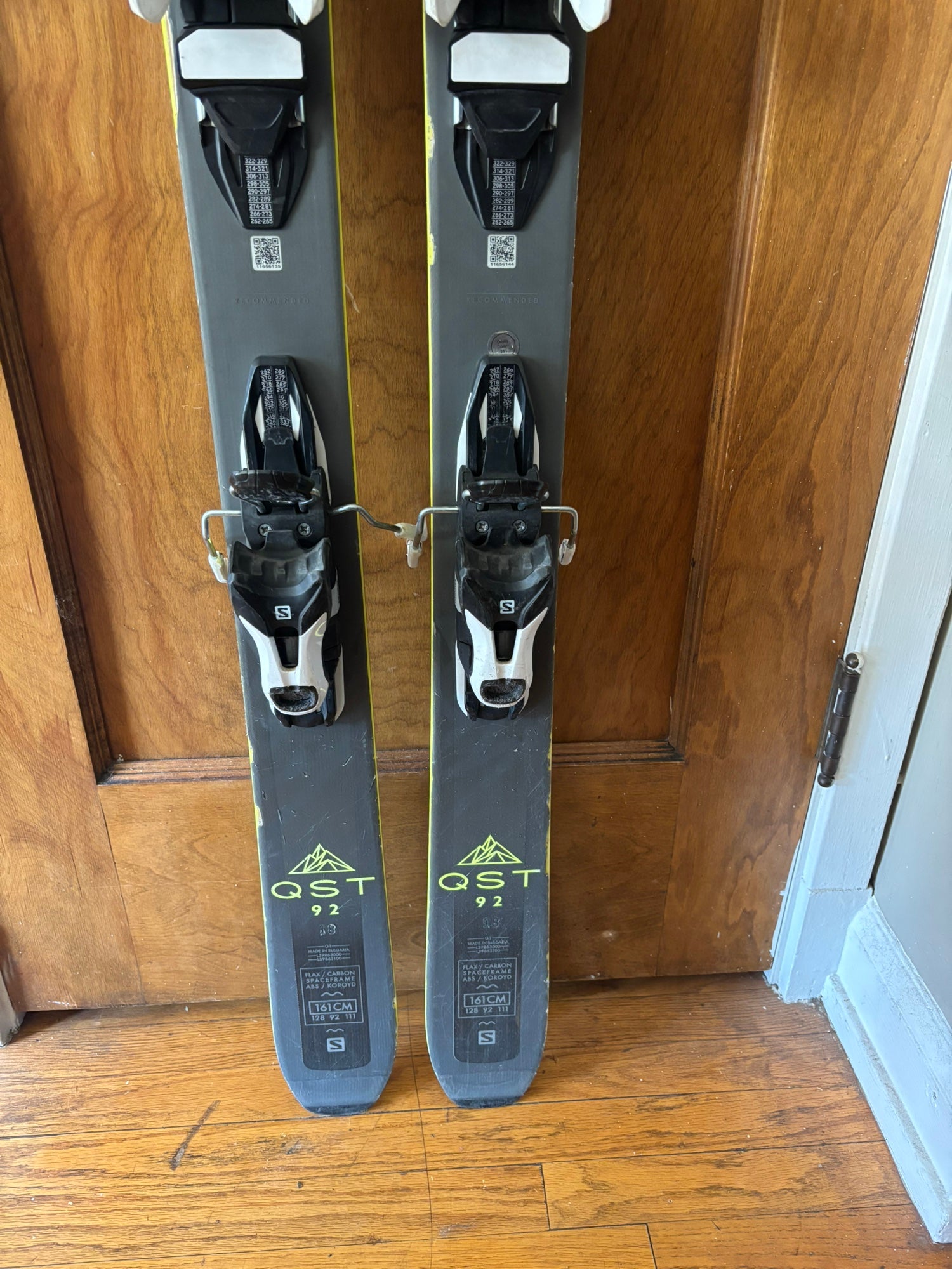 スキー SALOMON QST 92 161cm Salomon QST 92 Skis 2025 | evo