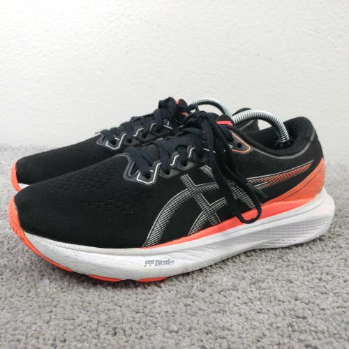 ASICS Gel Kayano 30 Youth Size 5.5 Running Shoes Black Coral Low Top Sneakers