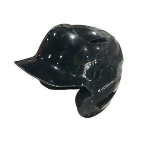 Used Evoshield BLK BB HELMET Batting Helmet No Mask Black One Size 11834-S000042104