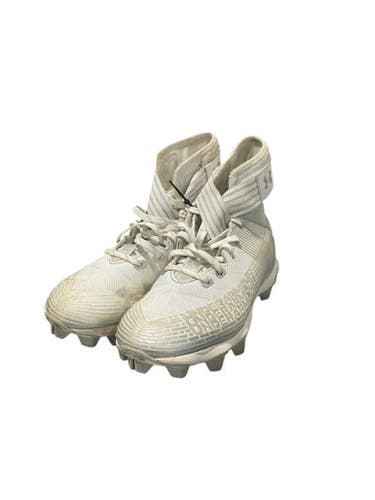 Used Under Armour Youth FB Cleats White Youth 06.0 11834-S000042087