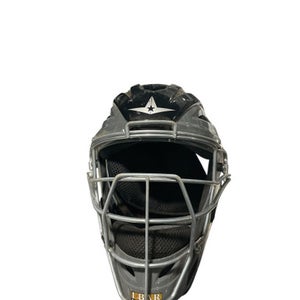 Used All Star ALL STAR CATCHER HELMET Catchers Helmet w/Mask Black MD 11834-S000042078
