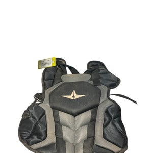 Used All Star ALL STAR CATCHER CHEST GUARD Catchers Chest Protector Black Adult 11834-S000042077