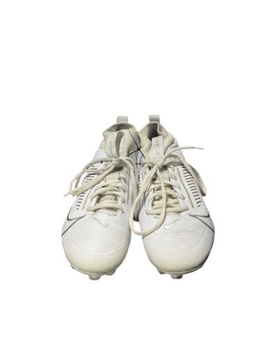 Used Nike Adult FB Cleats White Senior 7.5 11834-S000042070
