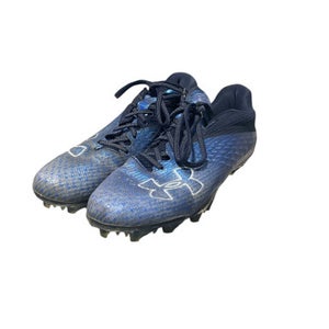 Used Under Armour Adult FB Cleats Royal Blue Senior 9 11834-S000042047