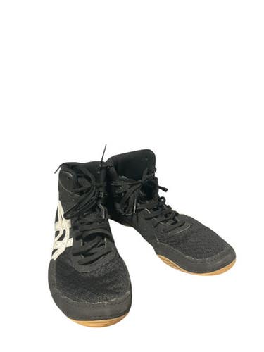 Used Asics Wrestling Shoes Black Junior 04.5 11834-S000042029