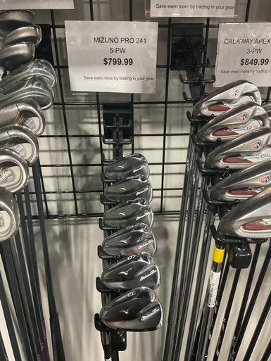Used Mizuno PRO 241 Mens Iron Set LH 5I-PW 11834-S000042031
